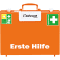 SÖHNGEN® Erste- Hilfe- Koffer Advocat, DIN 13169, orange, inkl. Pflasterspender Bild 1