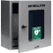 Universal- Außen- Wandkasten, für (AED) Defibrillatoren, Edelstahl, 400 x 400 x 200mm Bild 2