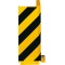 K.57 Anfahrschutzprofil, L-Form, zum Aufdübeln, gelb pulverbeschichtet, 160x400x6mm Bild 1