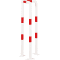 K.57 90°-Schutzwinkel light, zum dübeln, rot/weiß, Stahl, verzinkt, pulverbeschichtet, 350x1000mm Bild 1