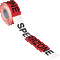 Absperrband Sperrzone, rot / weiß, 500m / Rolle Bild 1