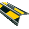 Warn-/Schutzwinkel Korner Protector®, gelb/schwarz schraffiert, 900mm, 2 / Verpackungseinheit Bild 2