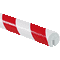 Knuffi Kantenschutzprofil Typ B, zum Aufstecken/Anschrauben, rot/weiß, PU-Schaum, 1m Bild 1