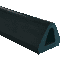 Rammschutzprofil Delta 2, zum Anschrauben mit Durchsteckanker, 80 x 70mm, 5m / VE Bild 1