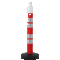 Einzelkettenständer MegaMAX inklusive Fuß, Polypropylen, H 1200mm Bild 1