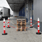 Kettenständer-Set MegaMAX, 4-teilig, mit Standfuß, Polypropylen, H 1200 mm Bild 3