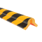 Knuffi Eckschutz Typ Y, selbstklebend/Anschrauben, gelb/schwarz, PU-Schaum, 1m Bild 1