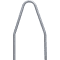 K.57 Schutzbügel V- Form, zum Einbetonieren, feuerverzinkt, Stahl, 800 x 1500mm Bild 1