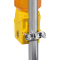 Rundumwarnleuchte MonoLight LED WL 8, mit Masthalter, gelb, 0,6kg, 130 x 110 x 280mm Bild 2