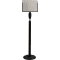 RS- GUIDESYSTEMS® Teleskop- Pfosten, 1-2m stufenlos höhenregulierbar, schwarz Bild 1