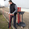 Transportwagen- Set mit Absperrstäben, K.57 Absperrband, K.57 Kettenpfosten- Caddie Bild 4
