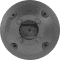 K.57 Recyclingfuß für ParkFlex und FlexPin, wiederaufbereitetes Gummi, 60mm, Ø 270mm Bild 2