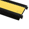 DEFENDER® Kabelbrücke III, 3 Kabelkanäle(53/46/58mm), schwarz/gelb, 1000x600x75mm Bild 2