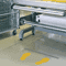Piktogramm Fußabdruck, Rutschhemmung R11, gelb, 300 x 120mm, 5 Paar / VE Bild 2