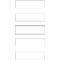 PREMARK® Zebrastreifen, zum Einbrennen, weiß, 1000x500mm, 5 / Verpackungseinheit Bild 1