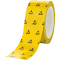 K.57 ESD- Bodenmarkierungsband antistatisch, gelb, Vinyl, 75mm, 33m / Rolle Bild 2