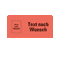 Warn-/Hinweisetikett, P+Tnach Wunsch, rot/schwarz, Haftpapier, permanent, 80x40mm, 500/Rolle Bild 1