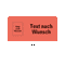Warn-/Hinweisetikett, P+Tnach Wunsch, rot/schwarz, Haftpapier, permanent, 150x75mm, 250/Rolle Bild 1