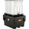 CEMO IBC- Auffangwanne, mit Stützkreuz, Polyethylen, 146 x 117 x 85cm, 1100 l Bild 2