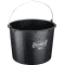 HAZET® Baueimer, stabile Ausführung, mit Litermaß innen 2-20 l, schwarz, 3 / Verpackungseinheit Bild 1