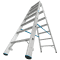 KRAUSE® Doppelleiter STABILO® Professional, R13,2x7 Stufen, Arbeitsh.3,20m, 10,4kg Bild 3