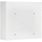 Briefkasten Kompakt, weiß, Stahl, pulverbeschichtet, 2 Schlüssel, 380 x 340 x 148mm Bild 4