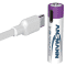 ANSMANN Lithium-Ionen Akkus Micro AAA Typ 500 (min. 400 mAh) 4 / Verpackungseinheit Bild 3