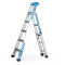 ZARGES Leiter Multimaster, 5 Modi, Stufentiefe 80mm, Aluminium eloxiert, 11,4kg Bild 1