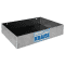 KRAUSE® Werkzeug- Ablageschale, klemmbar, für 40 mm Rundrohr, 500 x 300 x 100mm Bild 1