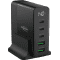 ANSMANN Desktop Charger, USB- Ladegerät mit 5 USB- Ports und 140 W, 80 x 85 x 31mm Bild 1