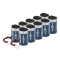 ANSMANN Lithium-Thionyl-Chlorid Batterie ER14250H / 1/2AA, Größe: 15x15x27mm, 12g Bild 3