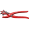 KNIPEX® Revolverlochzange, zum Stanzen von Löchern, rot, pulverbeschichtet Bild 1