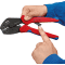 KNIPEX® Crimpzange MultiCrimp®, Griffe mit Mehrkomponenten- Hüllen, brüniert Bild 4