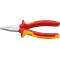 KNIPEX® Flachzange, isoliert mit Mehrkomponenten-Hüllen, VDE-geprüft, 160x54x20mm Bild 1