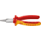 KNIPEX® Rundzange, isoliert m.Mehrkomponenten-Hüllen, VDE-geprüft, 160x48x19mm Bild 1