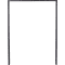 K.57 Fahrrad-Anlehnbügel Edge, zum Einbetonieren, anthrazit, Rechteckrohr, 900x800mm(1200mm) Bild 1