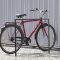K.57 Fahrrad-Anlehnbügel Edge, zum Einbetonieren, anthrazit, Rechteckrohr, 900x800mm(1200mm) Bild 2