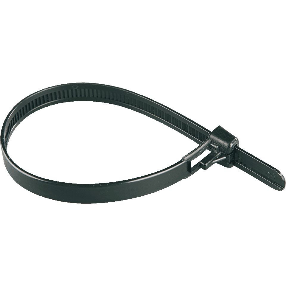 Kabelbinder schwarz 200mm x 3,5mm Tüte 100 stück, 5,24 €