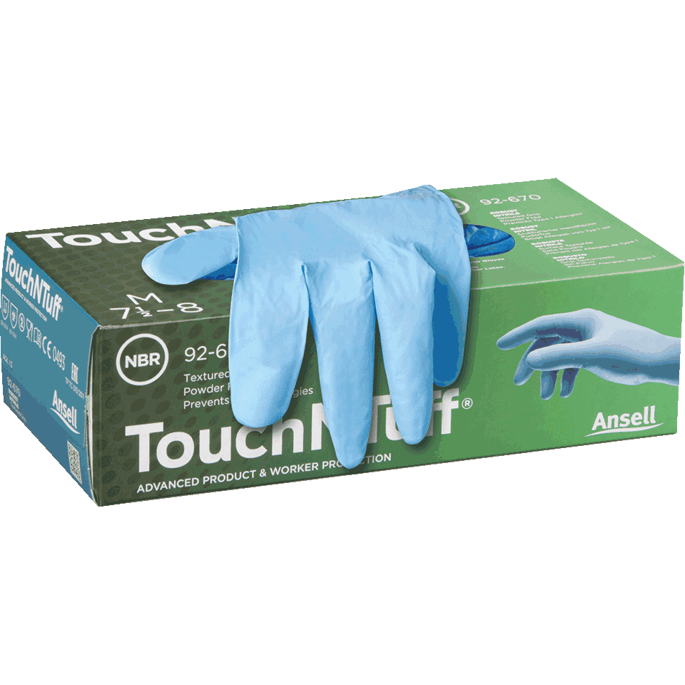 Ansell Einmalhandschuh TouchNTuff® 92-670 | kroschke.com